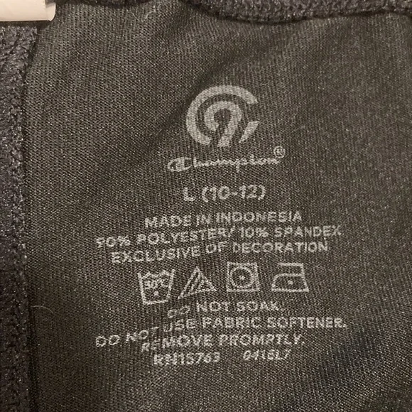 Girls champion leggings 2 pair - Picture 4 of 5